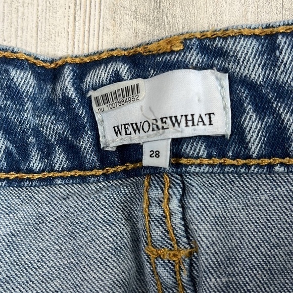 We Wore What Denim Shorts Size 28 - Picture 6 of 11
